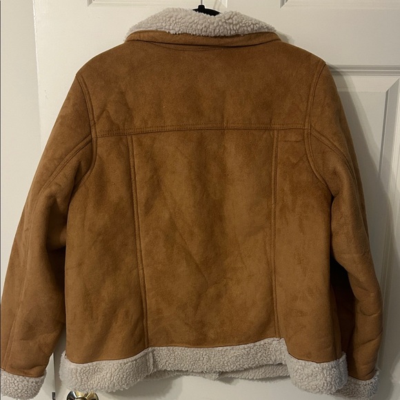 Sonoma Faux Suede & Sherpa Winter Jacket - Picture 2 of 5